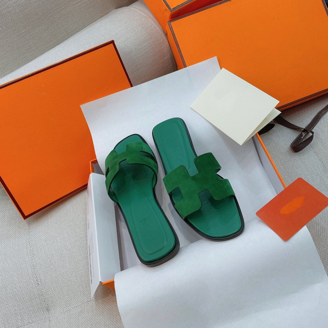 0ran Sandal Ocean Leather/Suede - 35
