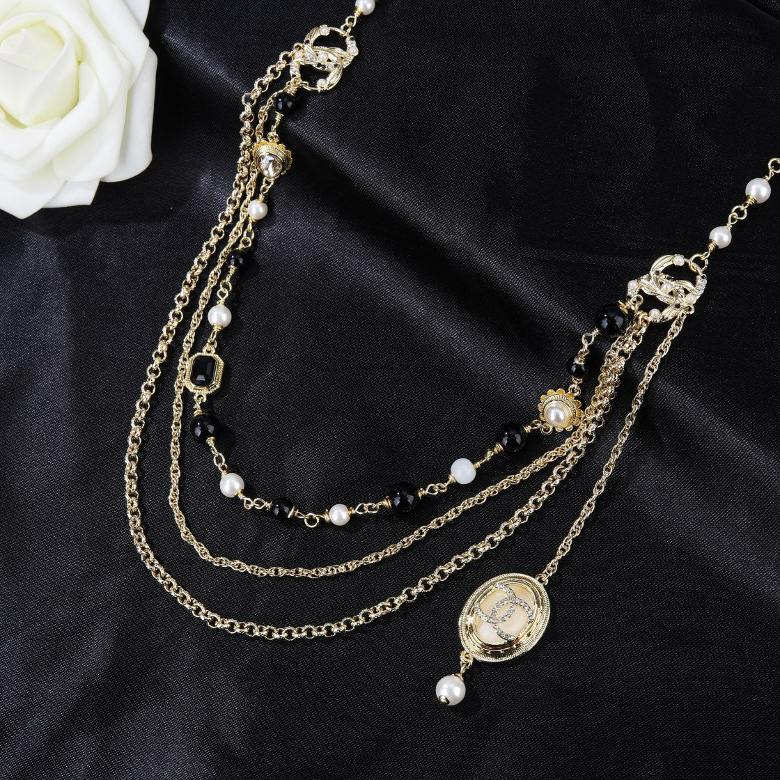 CHANEL 25S CHAIN BELT WITH PEARL 610546 - 30