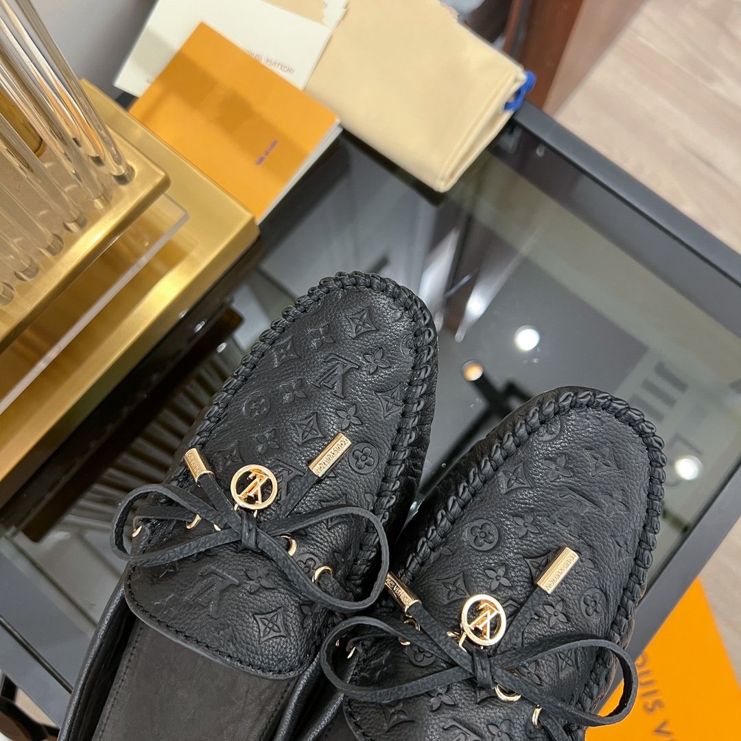 LV COSY FLAT LOGO STAMPING BLACK - 35