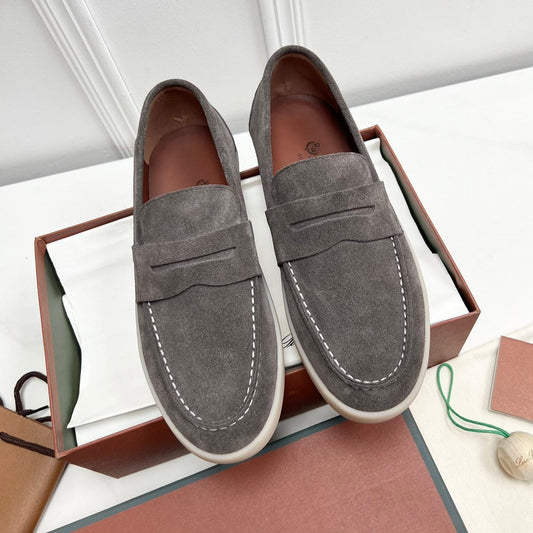 LP RETRO SUMMER WALK LOAFERS ASH SUEDE - 38