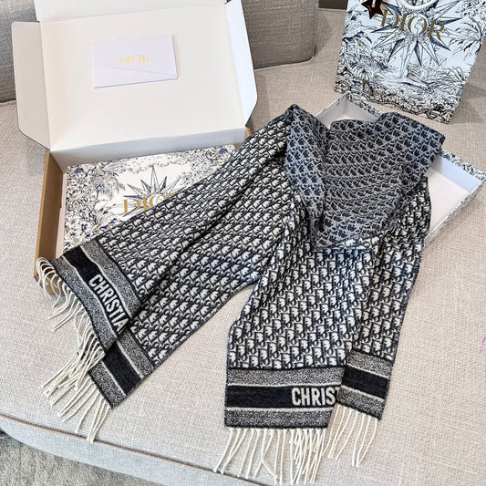ШАРФ DIOR З КАШМІРУ, 200 СМ, 667139