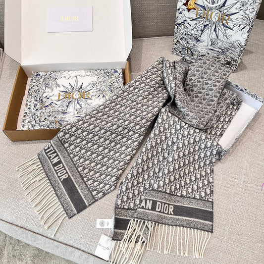 ШАРФ DIOR З КАШЕМІРУ 200 СМ 667141
