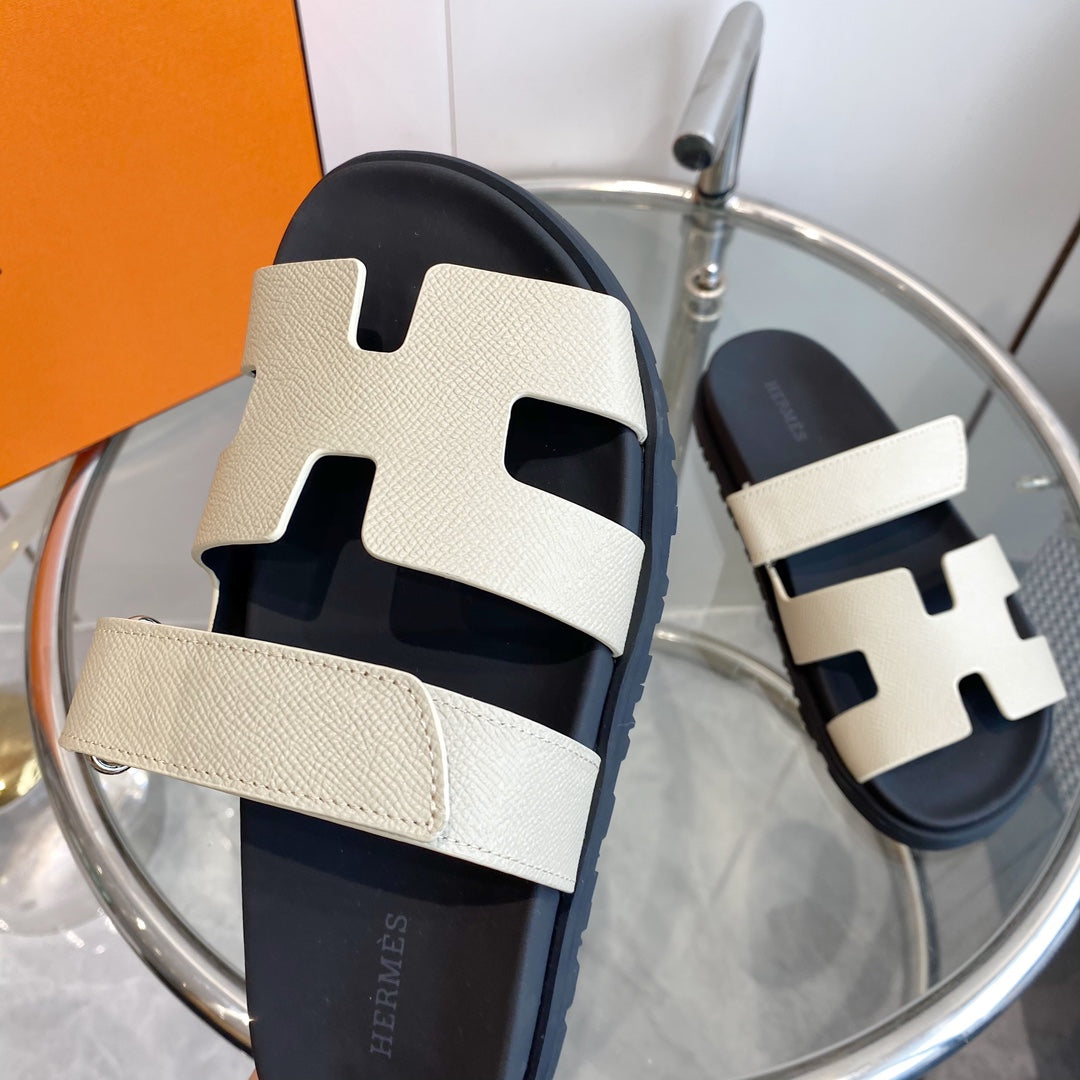 CHYPRE EPSOM Sandal white Leather - 35