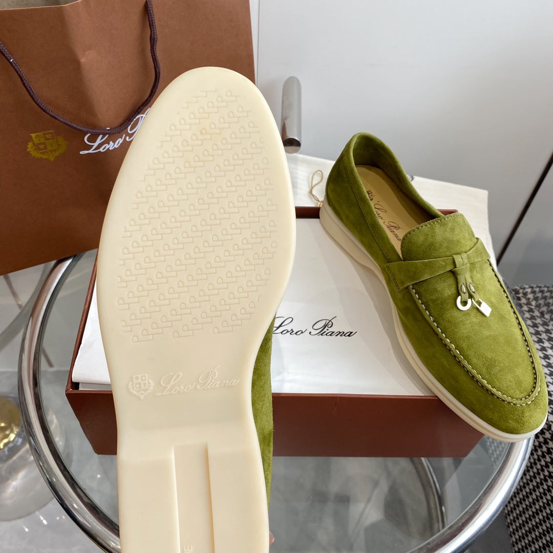 LP SUMMER CHARMS WALK LOAFERS MOSS SUEDE - 35