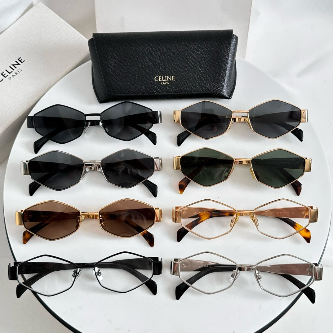 TRIOMPHE SUNGLASSES CL4S254 IN METAL - Silver/Clear