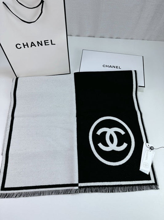ШАРФ CHANEL 25S 195 З КАШМІРУ ТА ВОВНИ 709604