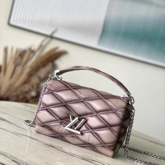 Super Vip 1:1 – Louis Vuitton GO-14 MM Bag Taupe 23cm