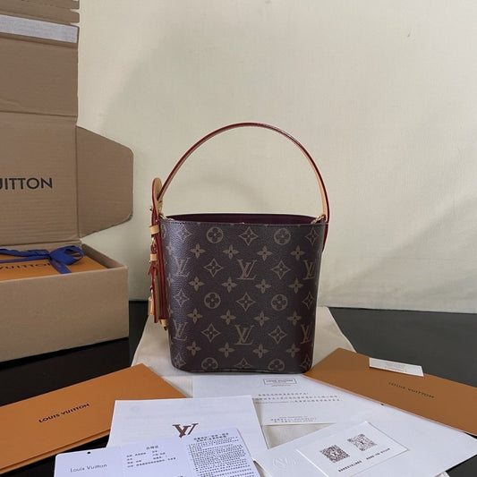 Super Vip 1:1 – Louis Vuitton All In BB Bag Monogram Brown 16Cm M12925