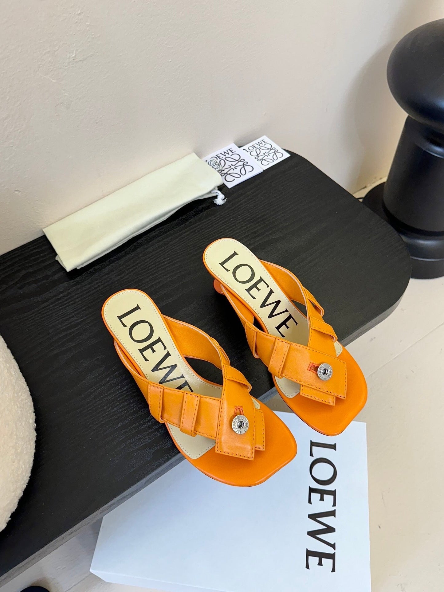 LOW TOY PANTA TOE SANDAL IN LAMBSKIN BRIGHT - 35