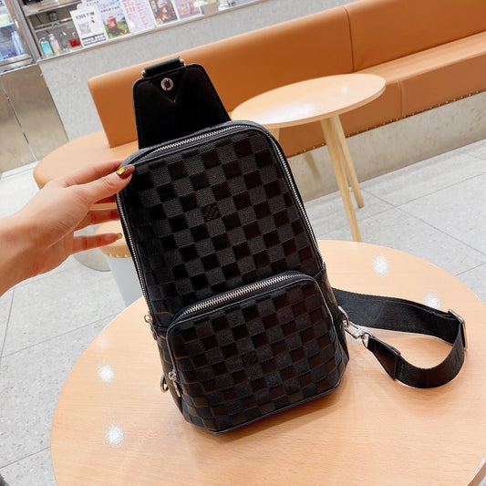 Louis Vuitton Avenue NM Crossbody Bag Damier Black 20cm N41720