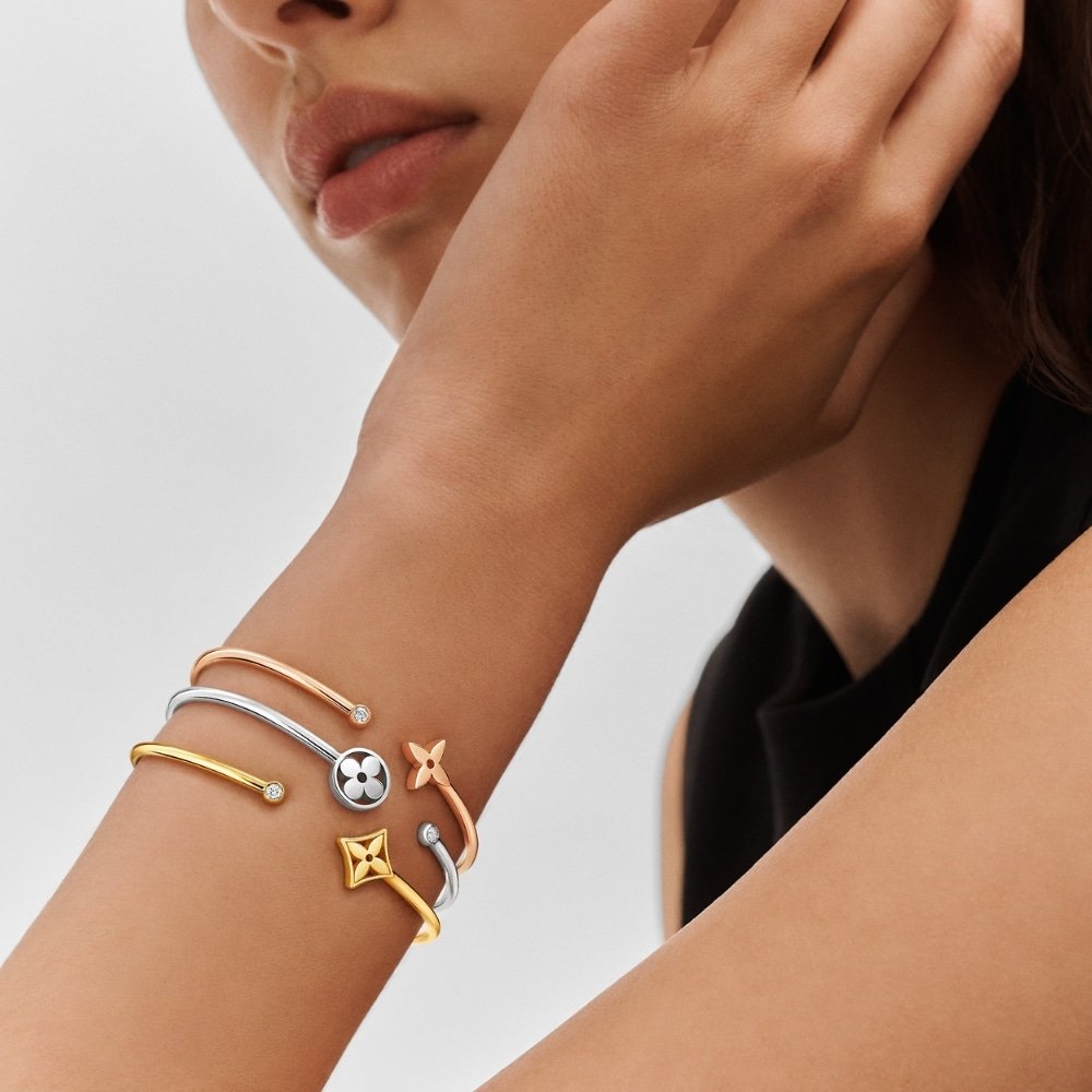 Louis Vuitton Idylle Blossom Twist Bracelet Q95532