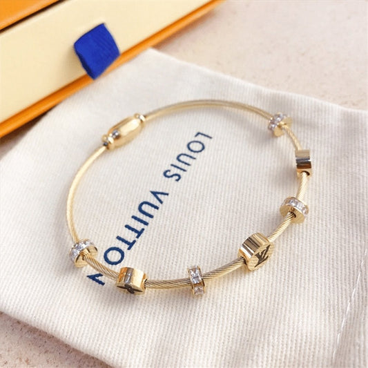 Louis Vuitton LV Monogram Charm Bracelet