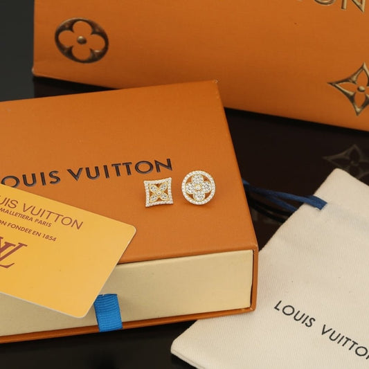 Louis Vuitton Idylle Blossom Ear Stud Yellow Gold