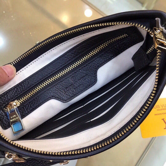 Louis Vuitton Keepall Bandouliere 50 Monogram Black And Silver 50cm M43412