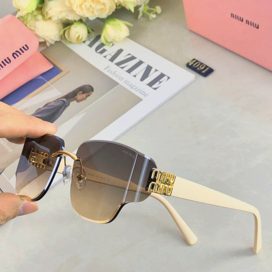 REGARD SUNGLASSES 507388 IN ACETATE - Black/Gold Logo