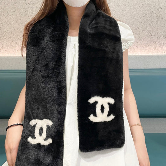 ШАРФ CHANEL 25S 120 З ШТУЧНОГО ХУТРА 876434