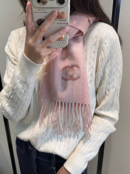 ШАРФ CHANEL 25S 180 СМ З КАШМІРУ 942892