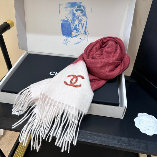 CHANEL 25S ШАРФ 180 З КАШМІРУ 989816