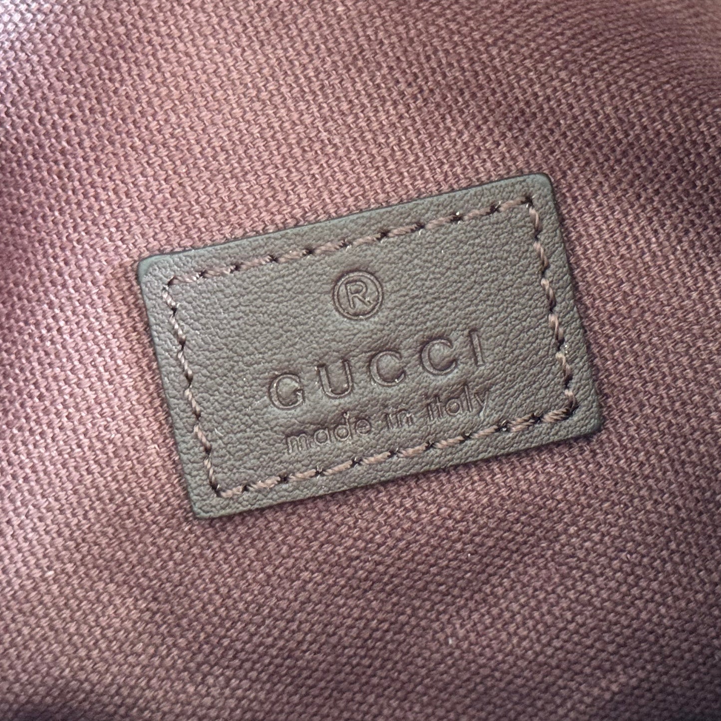 GUCCI 26S SHOULDER BAG 19 IN BLACK BROWN CALFSKIN