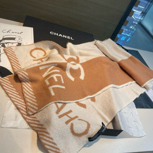 ШАРФ CHANEL 25S З КАШМІРУ 180 932414