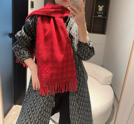 CHANEL 25S ШАРФ 180 СМ З КАШМІРУ 942937