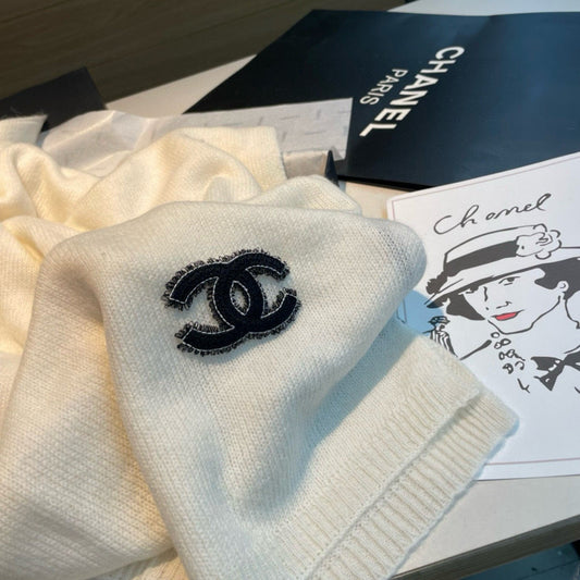 ШАРФ CHANEL 25S З ВОВНИ 989889