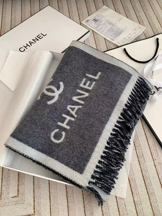 ШАРФ CHANEL 25S 180 СМ З КАШМІРУ 943987