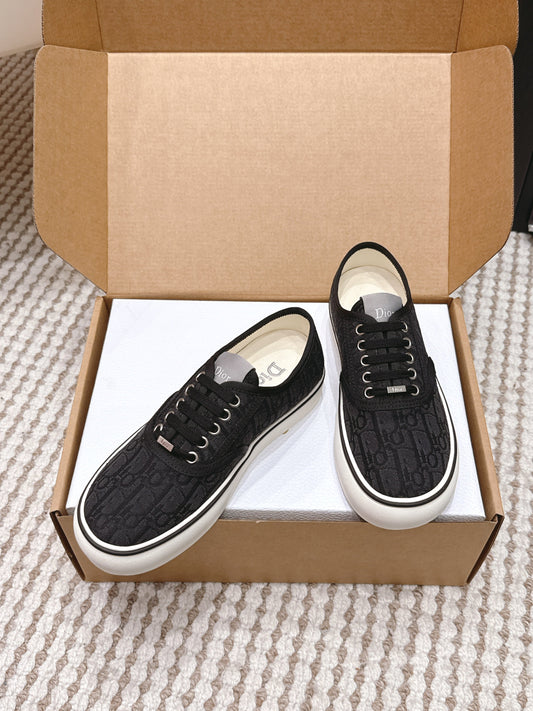 DIOR 26S SALTWIND SNEAKER IN BLACK FABRIC STYLE 5