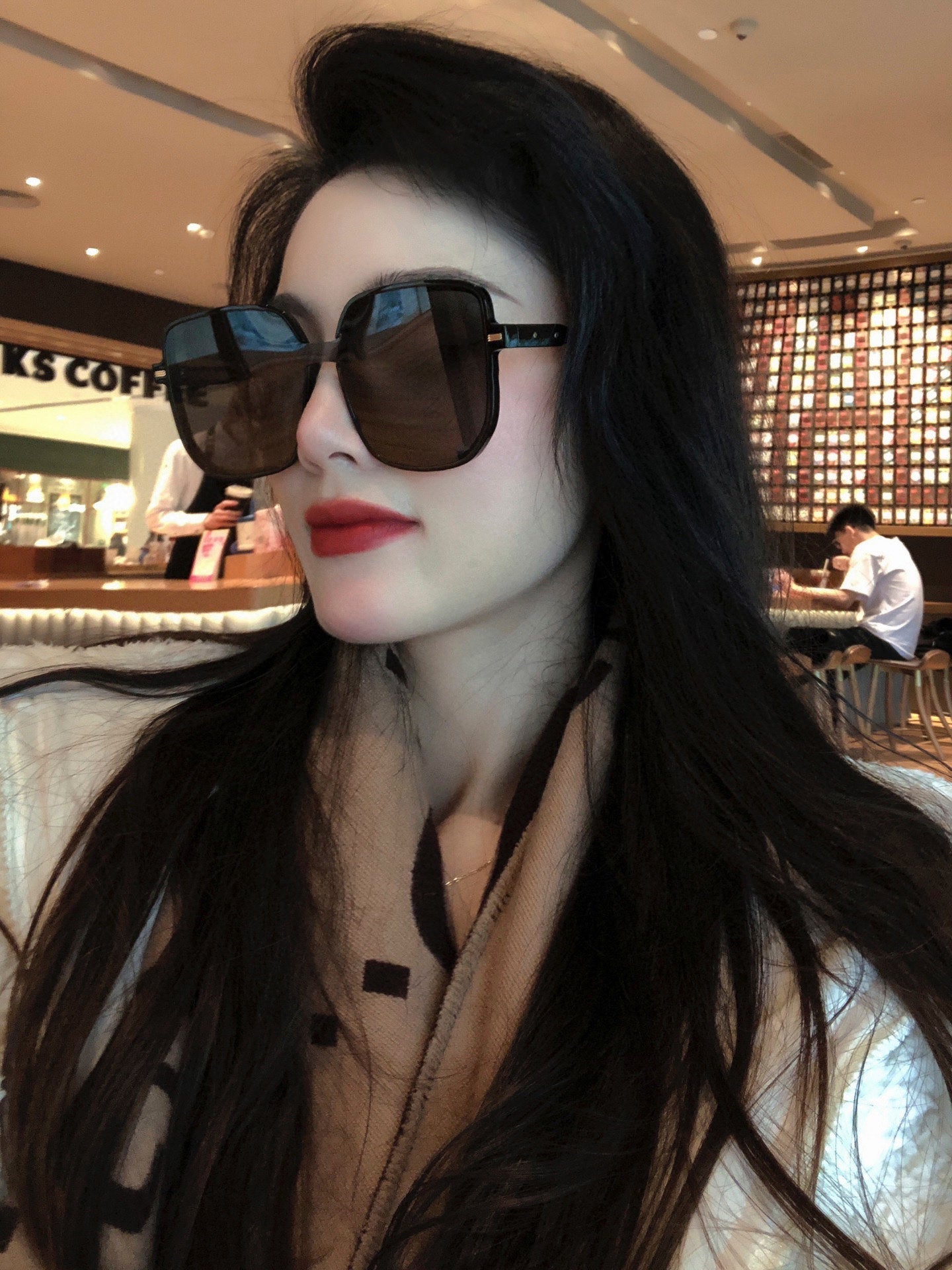MONTAIGNE SUNGLASS D288 IN METAL - Black