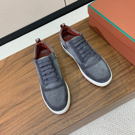 LP NEWPORT WALK SNEAKERS GRAY SUEDE - 35