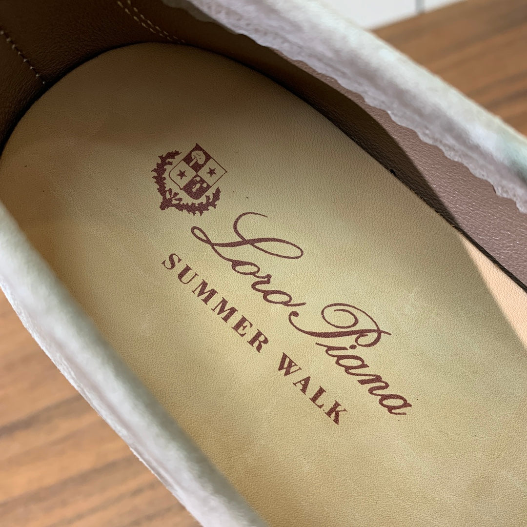 LP LOAFERS 25S IN STONE BEIGE SUEDE - 34