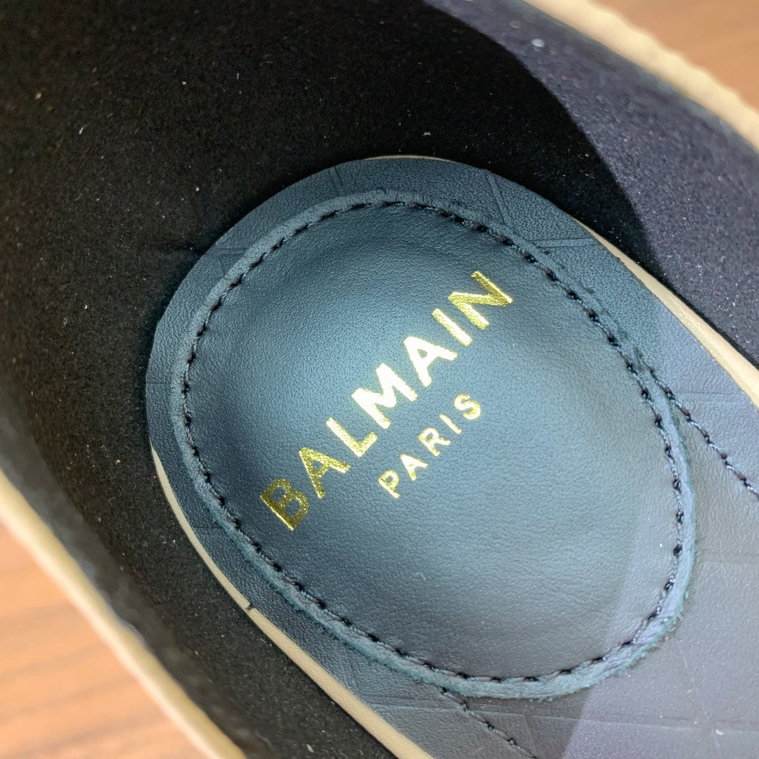 БОСОНІЖКИ BALMAIN 26S НА ПІДБОРАХ 95 ММ З ТЕЛЯЧОЇ ШКІРИ БЕЖЕВОГО КОЛЬОРУ ІЗ ЗОЛОТИСТОЮ ФУРНІТУРОЮ