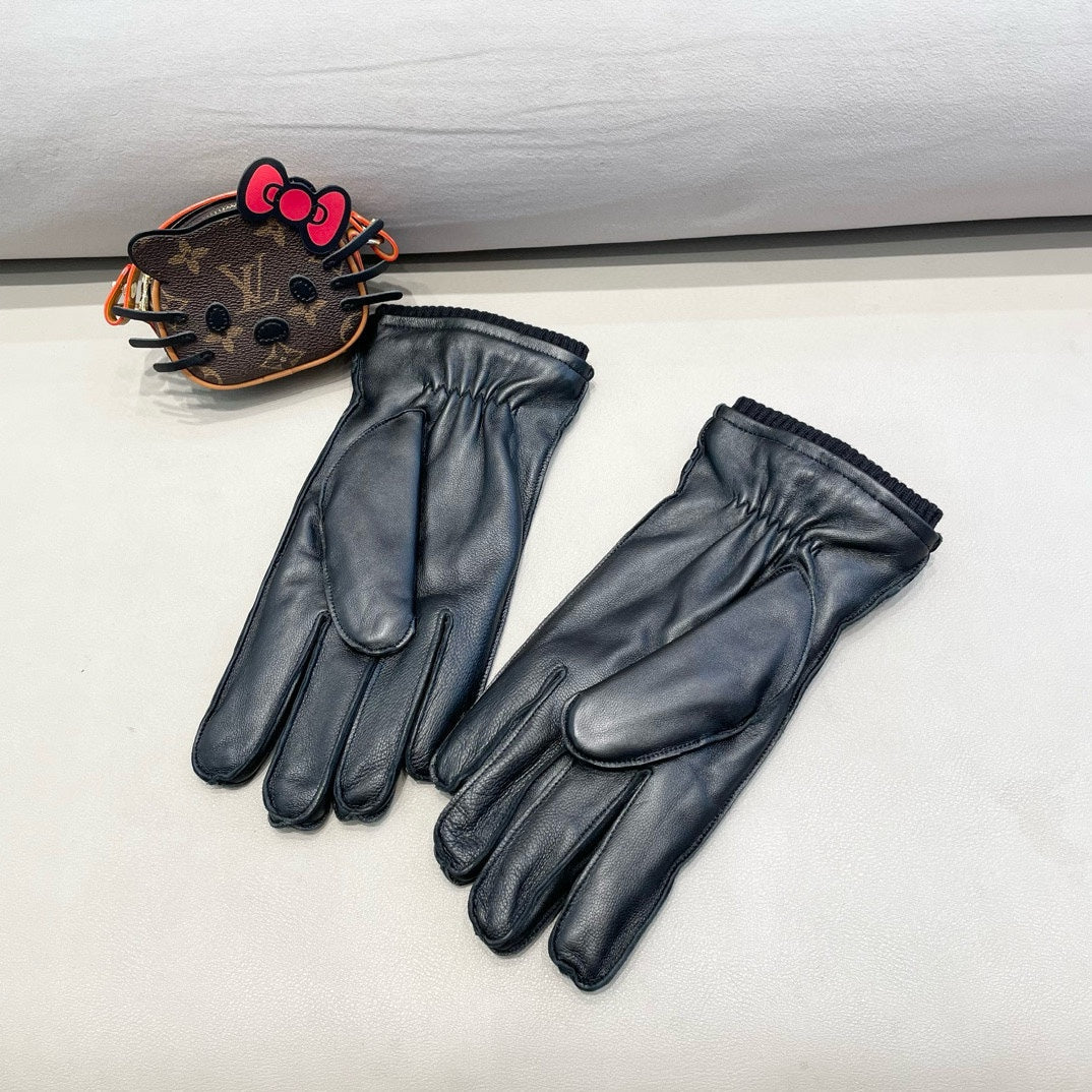 GLOVES IN BLACK LAMBSKIN 444432 - L