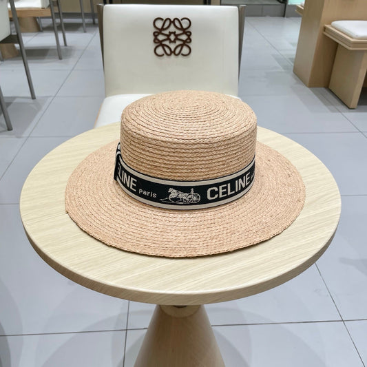 КАПЕЛЮХ ІЗ ШИРОКИМИ ПОЛЯМИ, МОДЕЛЬ 652233 З НАТУРАЛЬНОЇ ПЛЕТЕНОЇ СОЛОМИ
