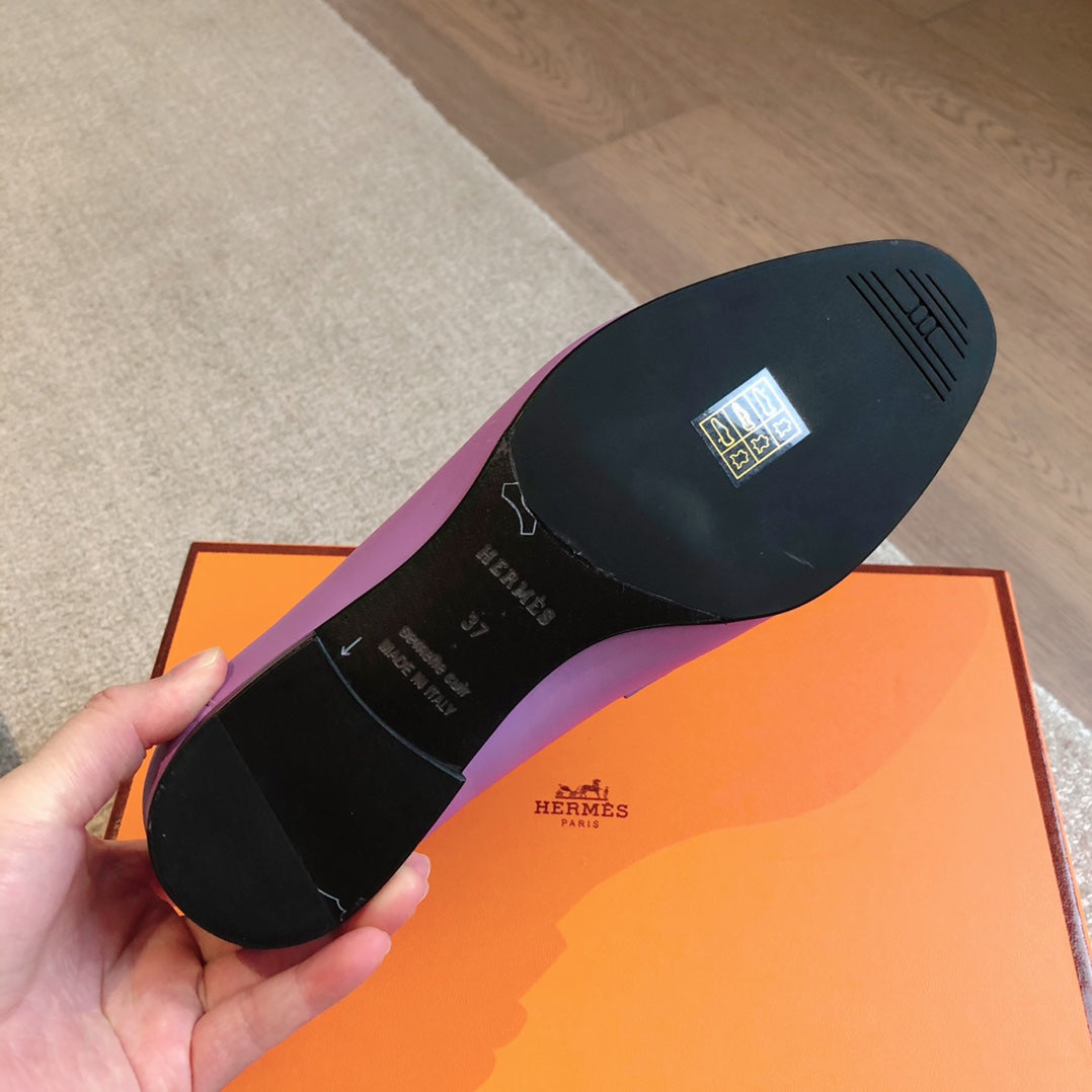 PARIS LOAFER LILAC CALFSKIN - 35