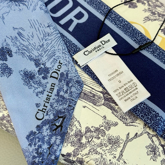 КОСИНКА DIOR З ТВІЛУ, 100 СМ, ШОВК 714365