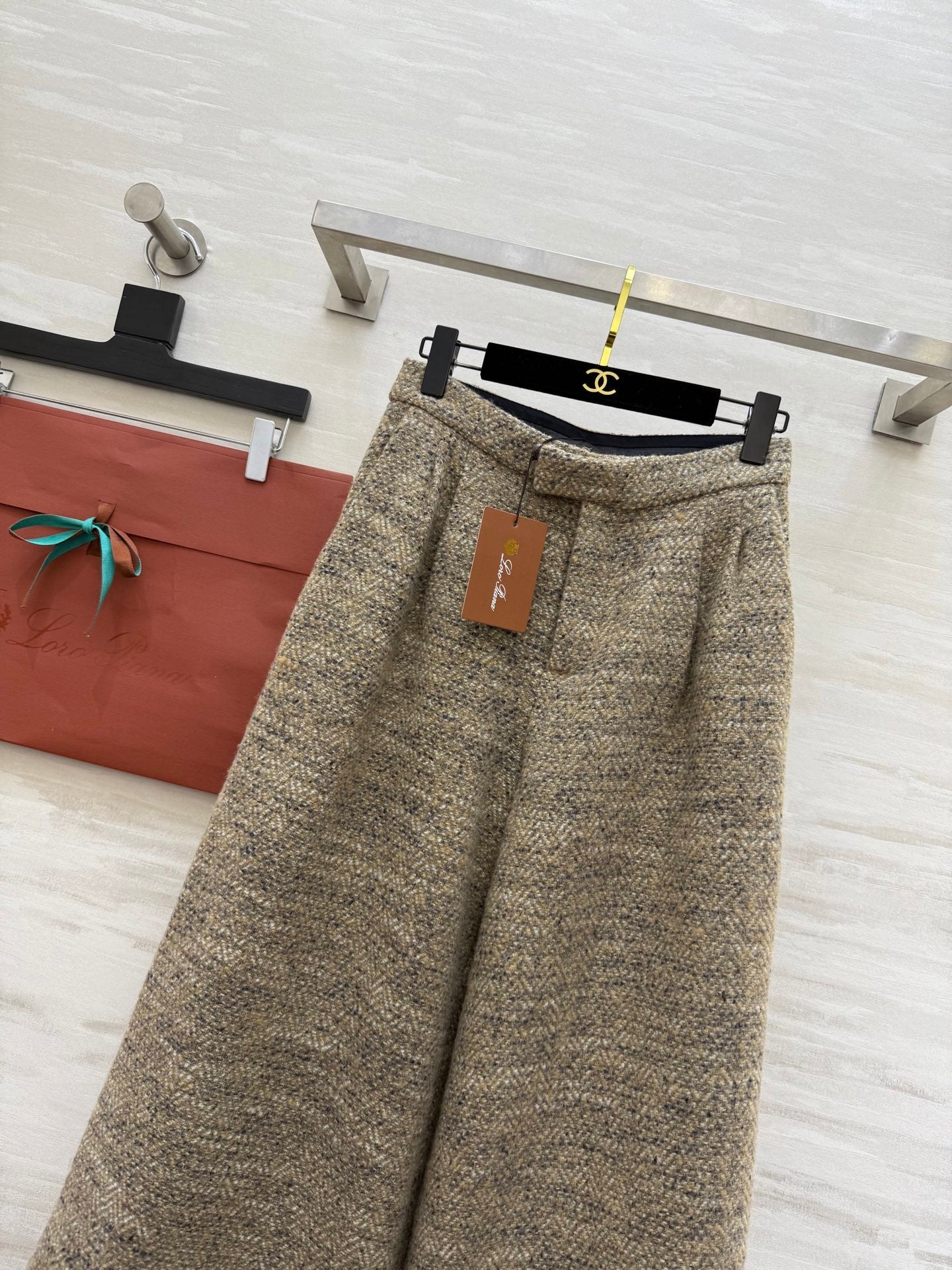 LP 26S WIDE-LEG WOOL PANTS 578
