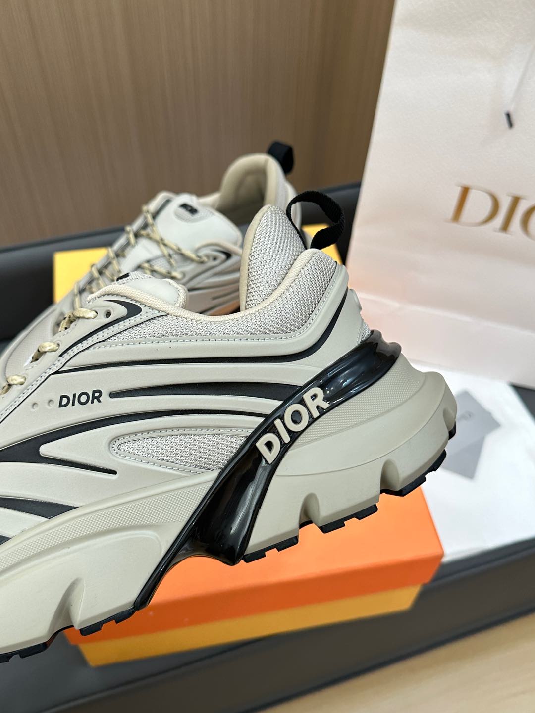 B44 BLADE SNEAKER PASTEL GRAY TECHNICAL MESH AND TECHNICAL FABRIC - 35