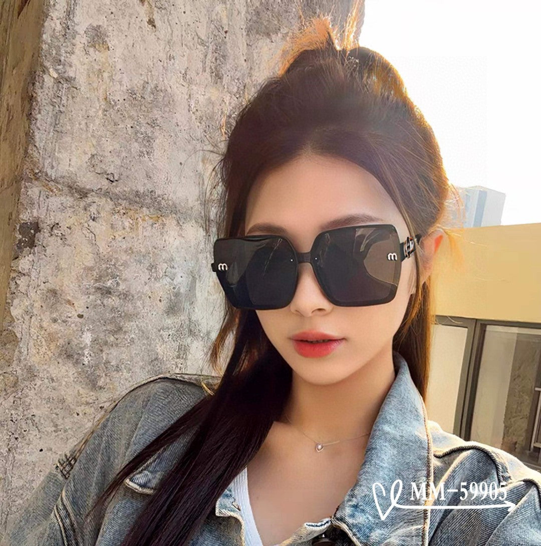 RUNWAY SQUARE SUNGLASSES 59905 IN ACETATE - Brown