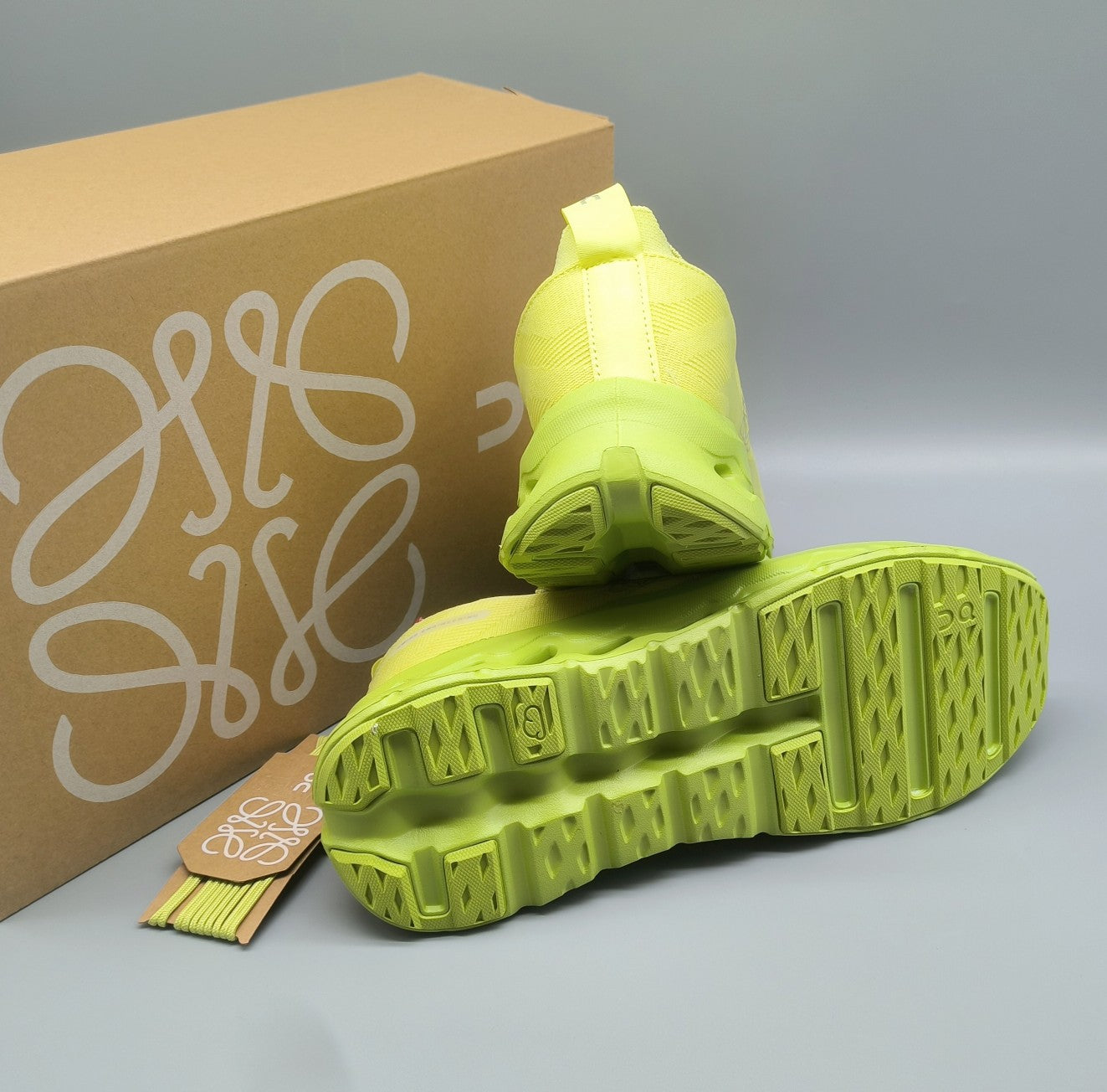 LW CLOUDTILT SNEAKER NEON GREEN POLYESTER - 36