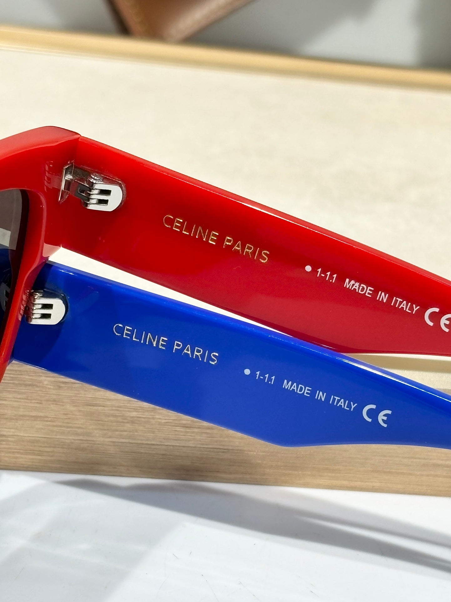TRIOMPHE SUNGLASS CL40197 IN PINK ACETATE - Pink