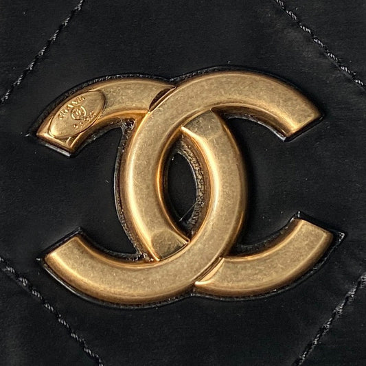 CHANEL 25S СУМКА З БАНТОМ 38 З ЧОРНОГО ОКСАМИТУ ІЗ ЗОЛОТОЮ ФУРНІТУРОЮ