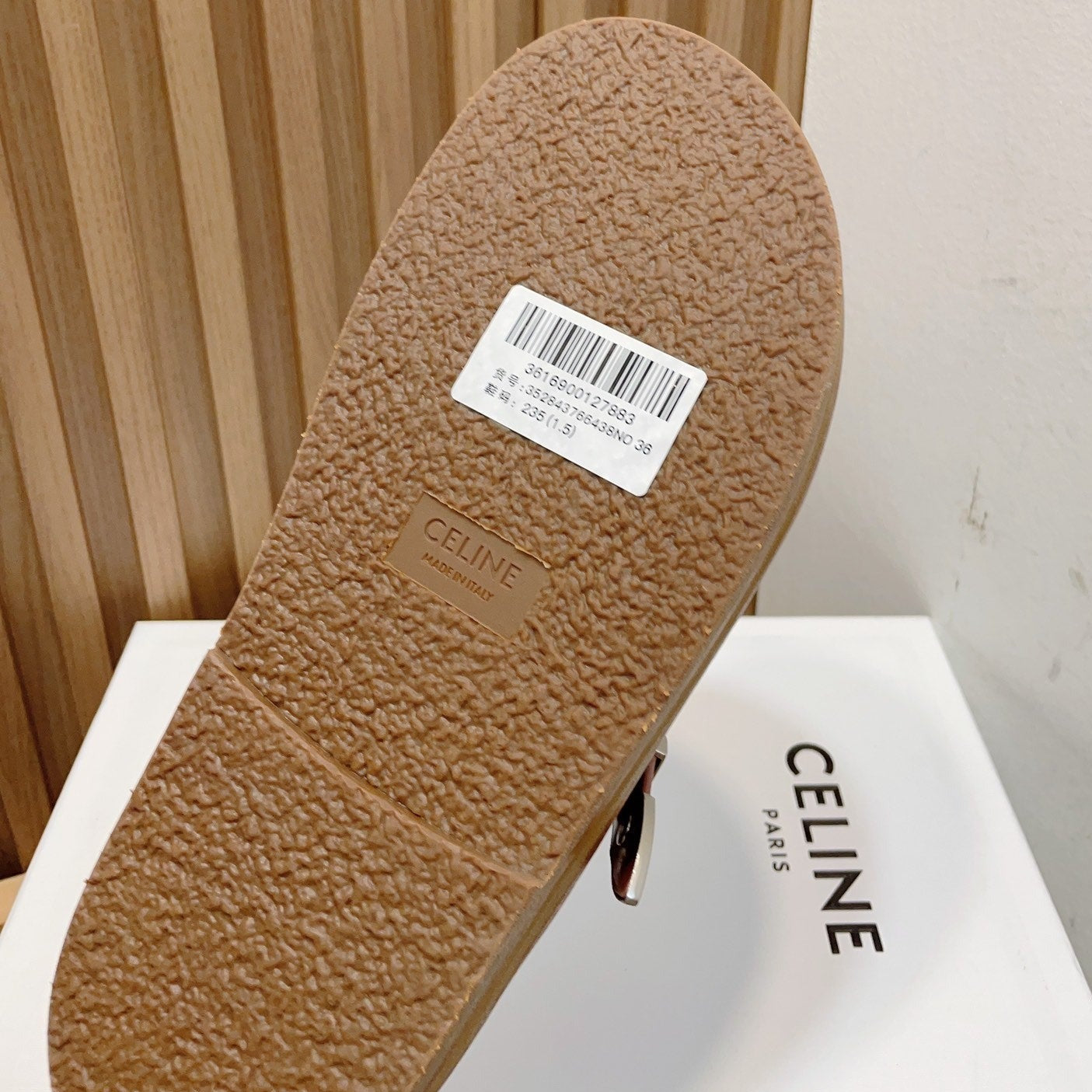 TIPPI IN CALFSKIN - VEGETAL TANNING TAN BROWN - 35
