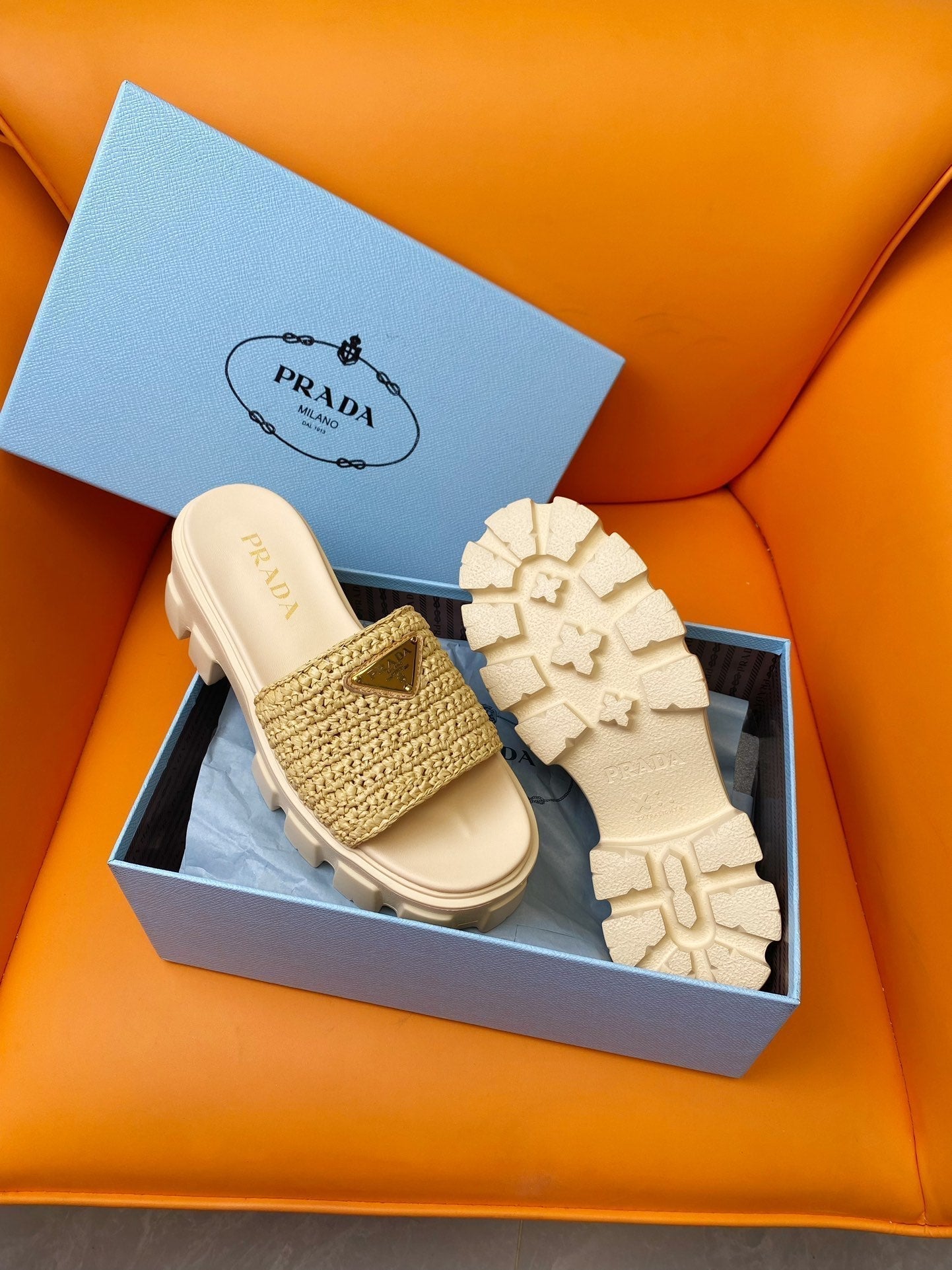 Pra Wedge Sandal 60 Beige - 35