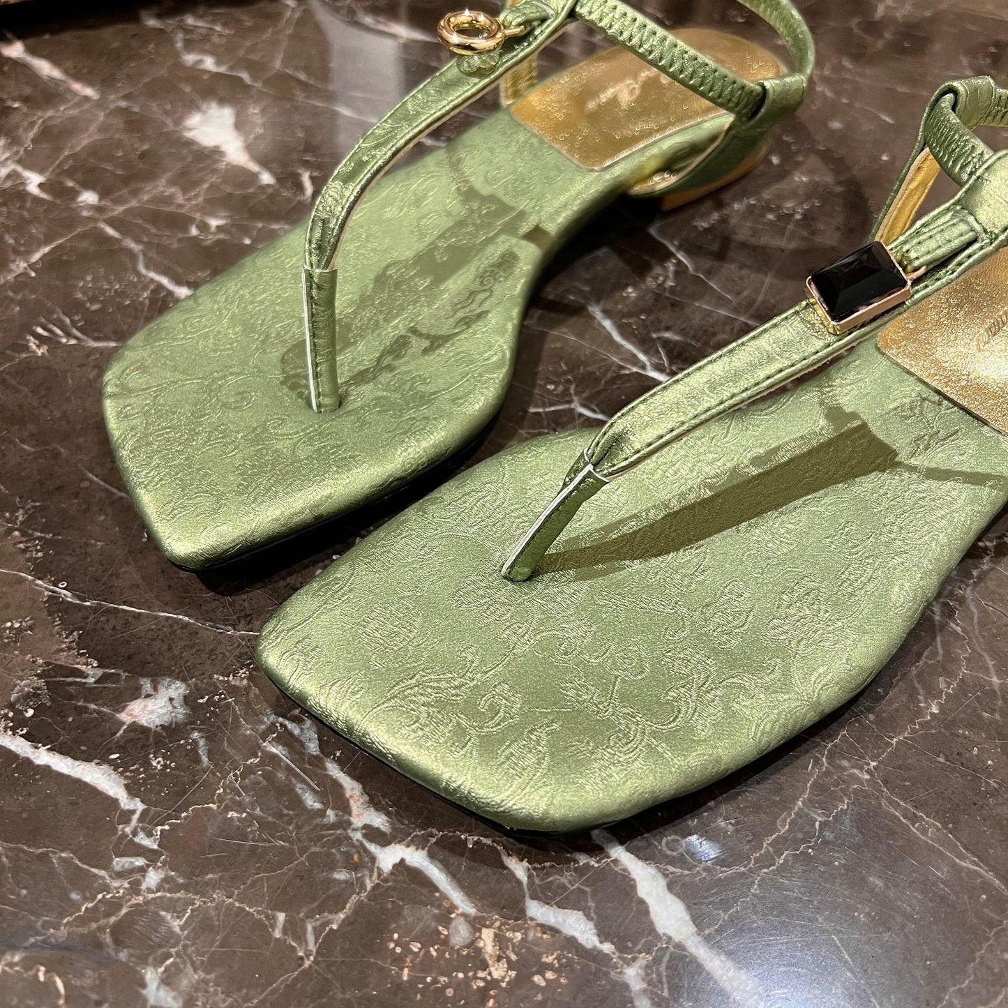 LP MINDIL SANDAL ROBIN 'S EGG SILK - 35