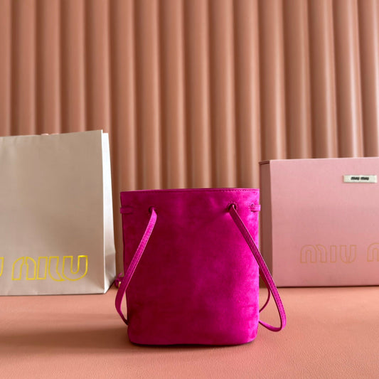 Сумка-тоут MINI TOTE BAG 17, фуксія, з телячої шкіри наппа