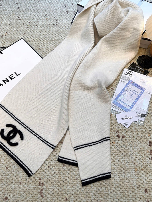 ШАРФ CHANEL 25S 175 З КАШМІРУ 932236