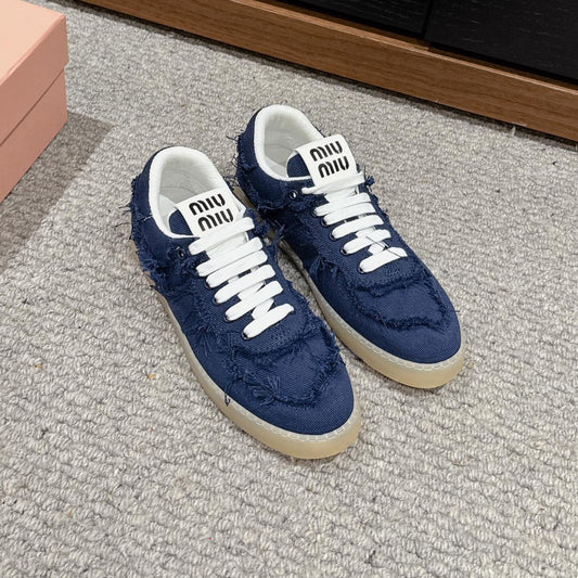 Dexun Sneaker Royal Blue Canvas - 35