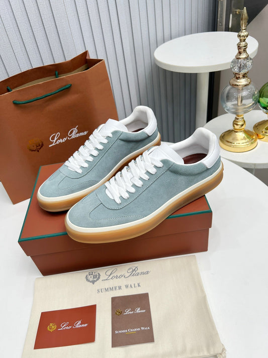 LP TENNIS WALK SNEAKERS STONE SUEDE - 35