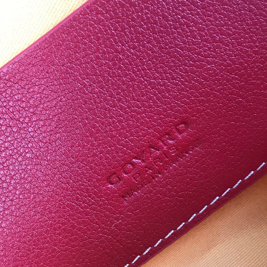 КЛАТЧ SÉNAT MGM 40 З КАНВАСУ GOYARDINE КОЛЬОРУ MONZA RED